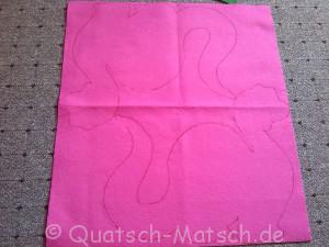 Schnittmuster Dinosaurier Kissen