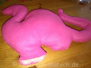 Dinosaurier Kissen selbst machen