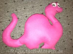 Dinosaurier Kissen selbst machen