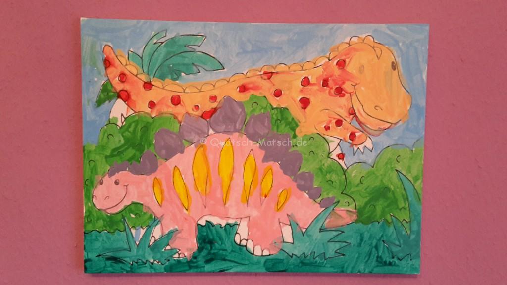 Dinosaurier Gemälde