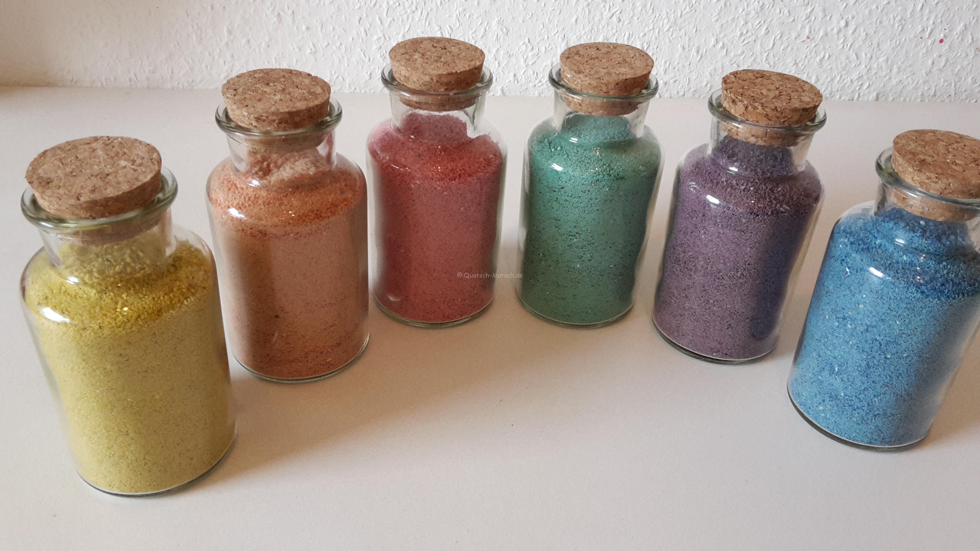 Sand selber färben – DIY