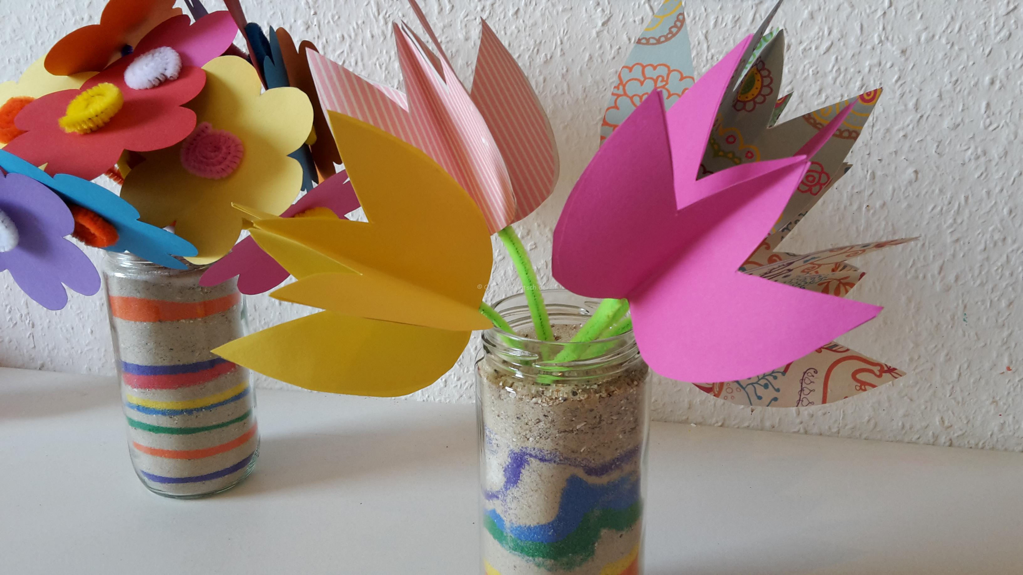 Bunte Tulpen für den Frühling – DIY