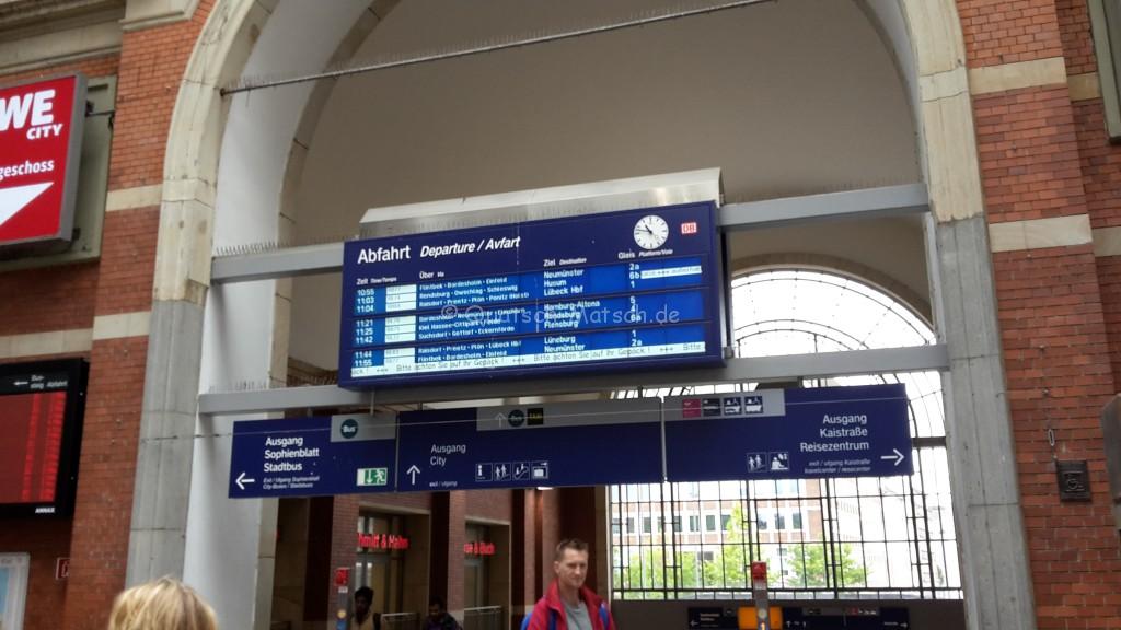 Hauptbahnhof Kiel Deutsche Bahn