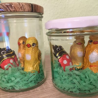 Osternest im Glas – DIY für Ostern