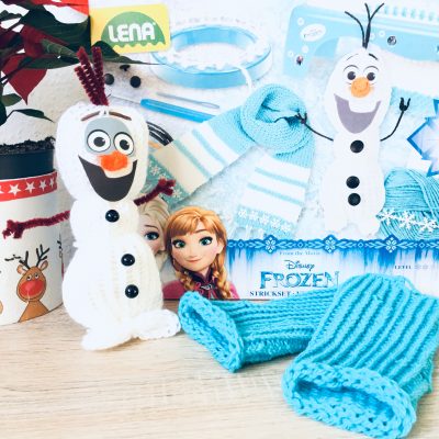 Handstulpen stricken mit Frozen und Lena Spielzeug – Spielzeugtest