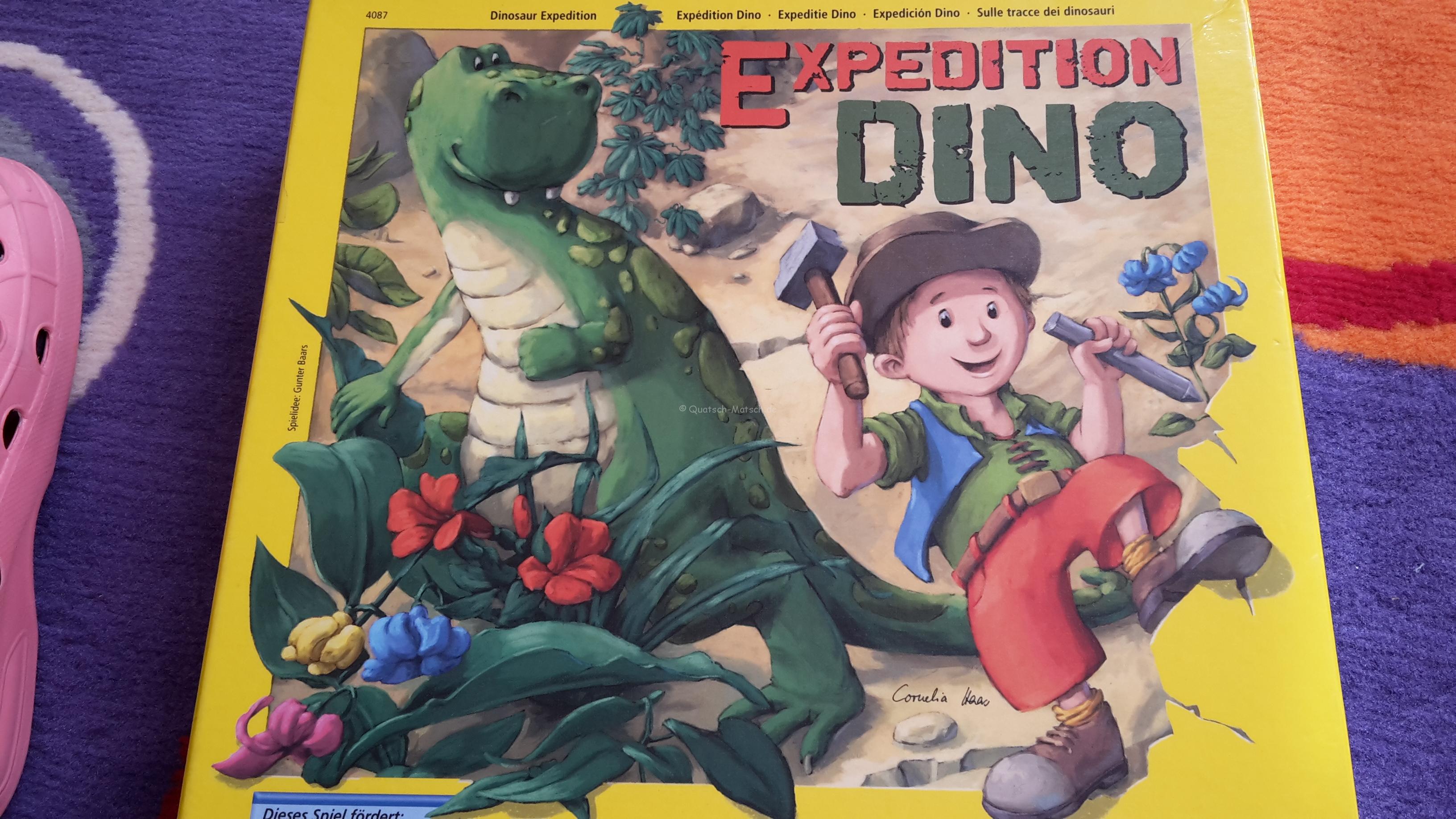 Expedition Dino von HABA im Spieletest