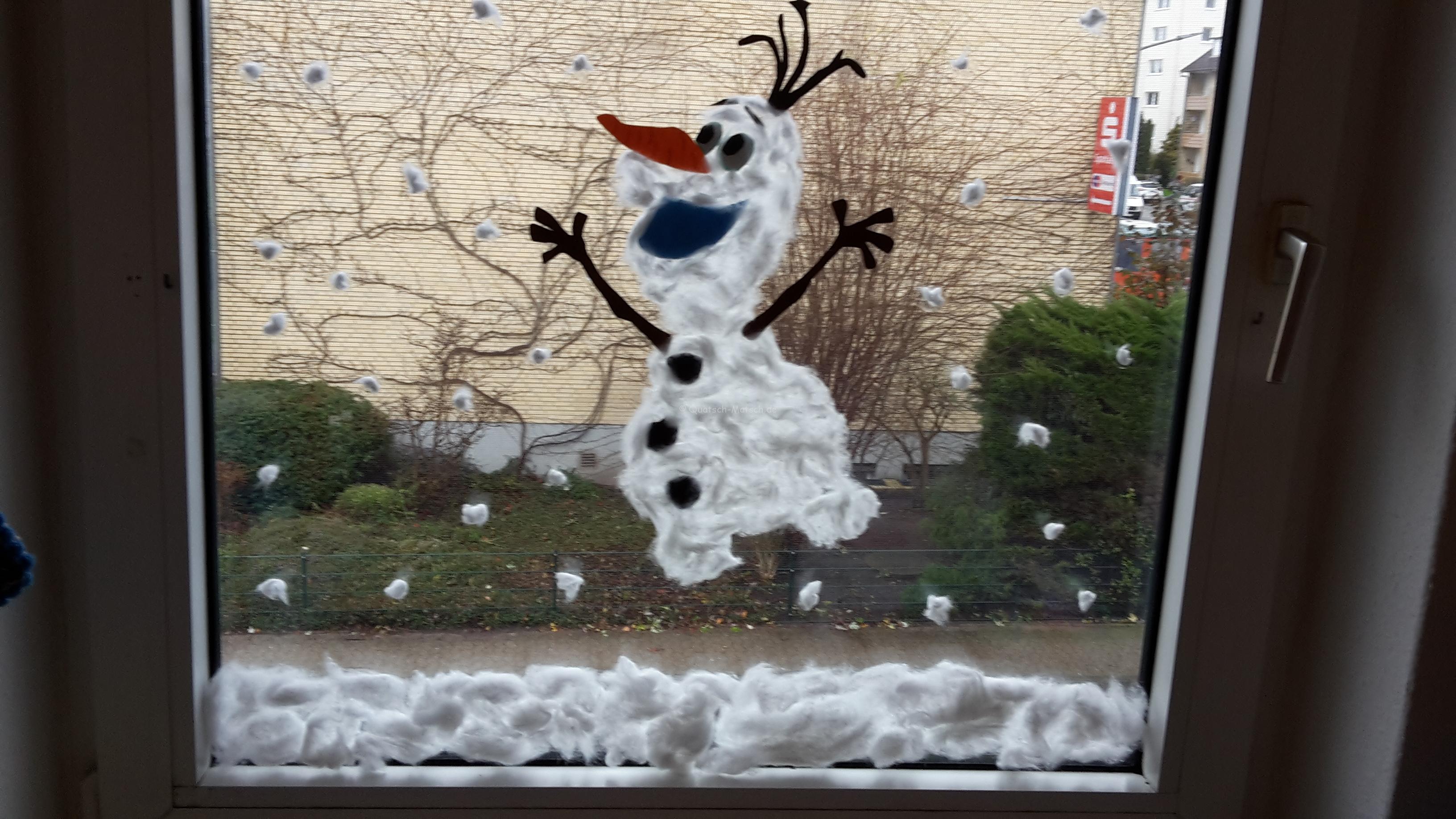 Winter Fensterdeko selber machen – DIY